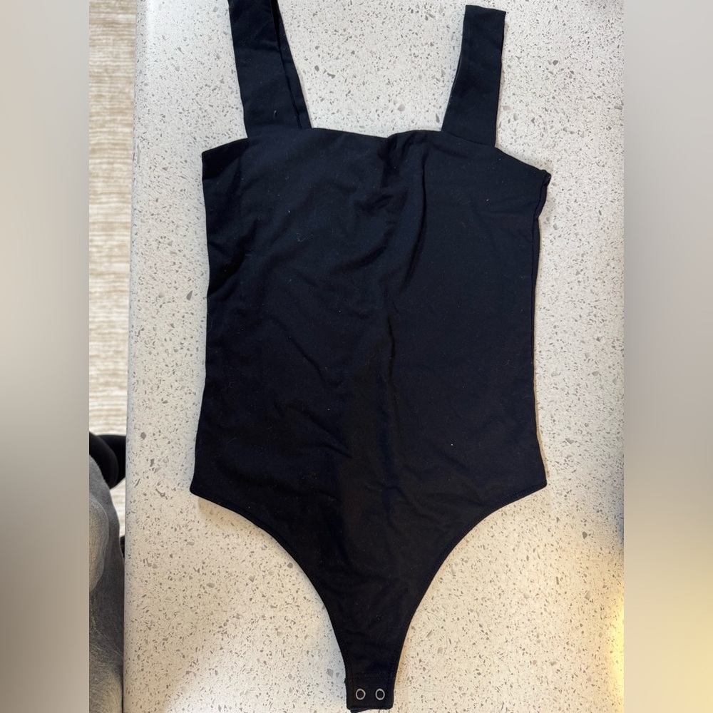 Abercrombie & Fitch Soft Collection Black Bodysuit